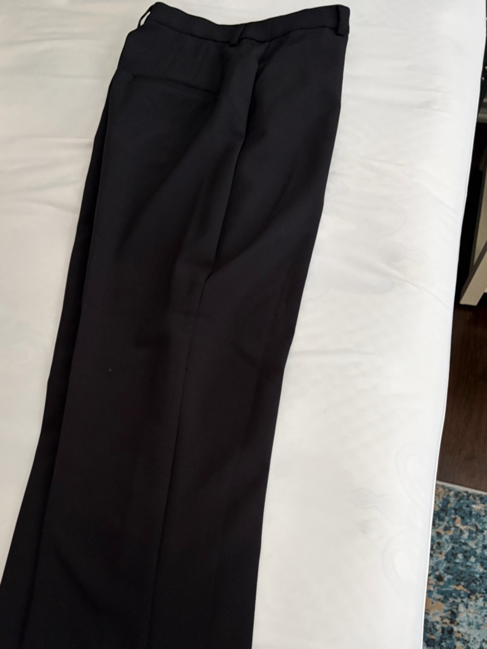 Express Black Women's Dress Pant - High Rise Straight Ankle